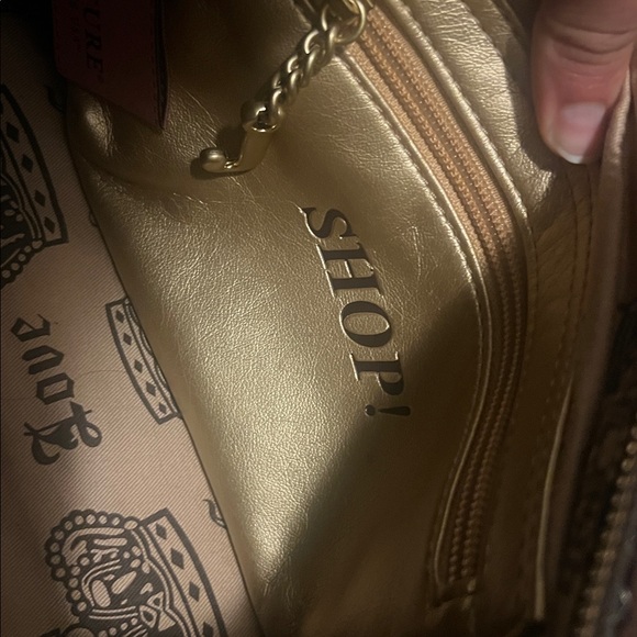 Vintage juicy couture brown velour bag - Picture 7 of 9